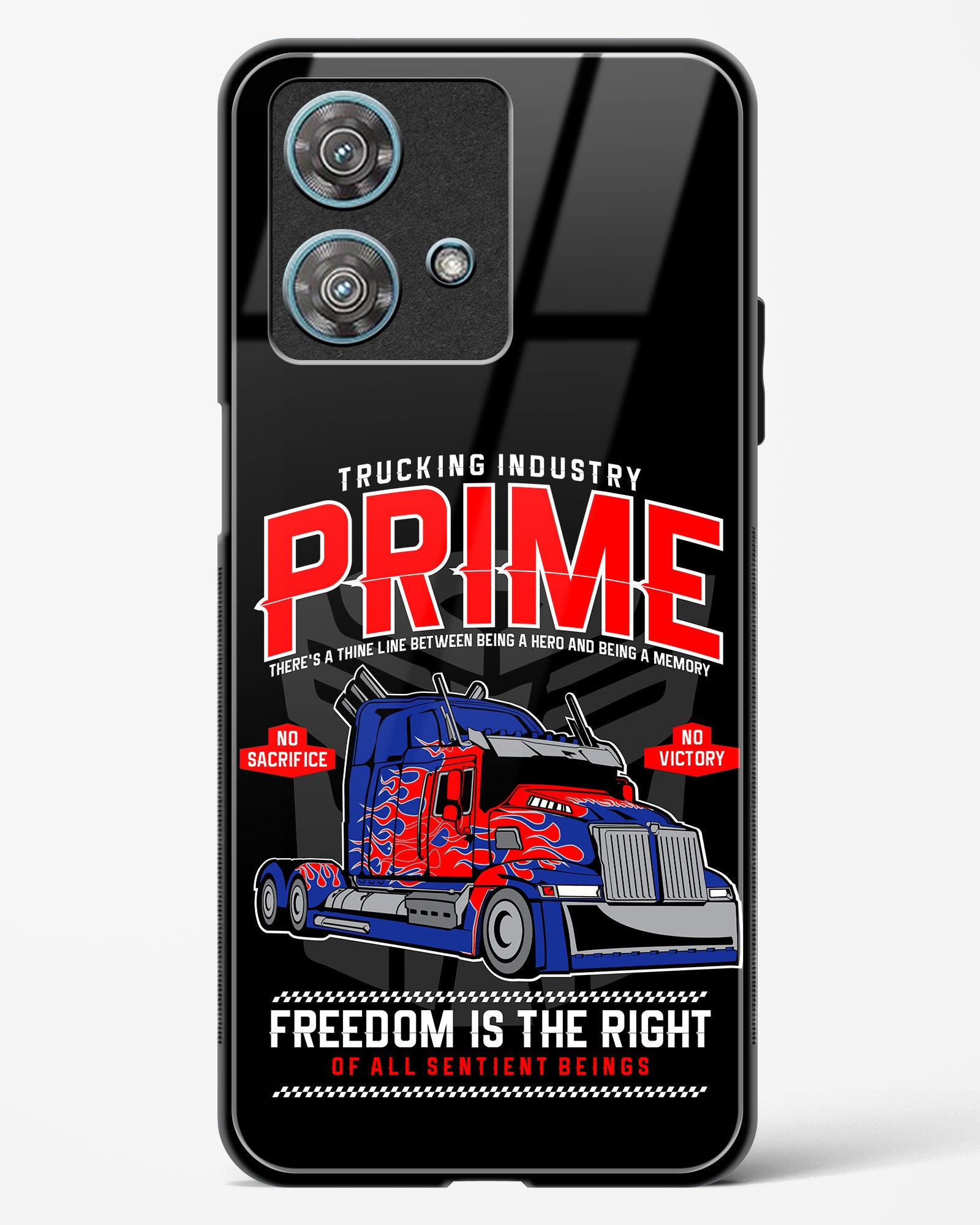 Prime Truck Glass Phone Case-Motorola Edge 40 Neo