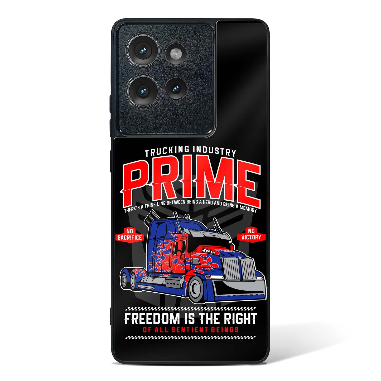 Prime Truck Glass Phone Case-Motorola Edge 50