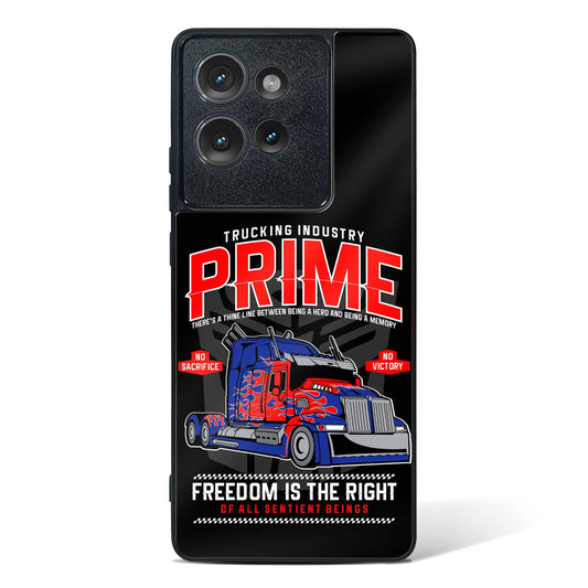 Prime Truck Glass Phone Case-Motorola Edge 50