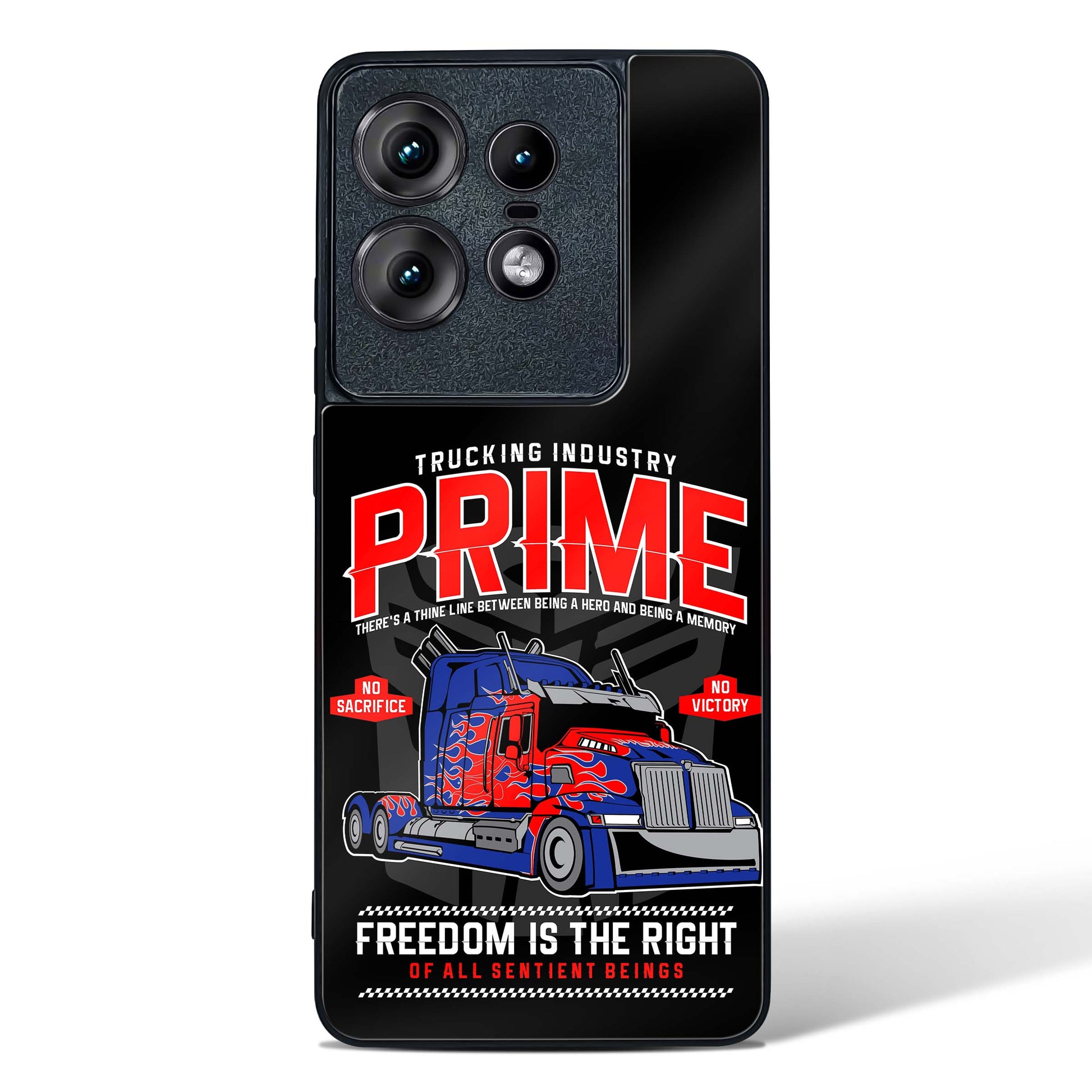 Prime Truck Glass Phone Case-Motorola Edge 50 Pro