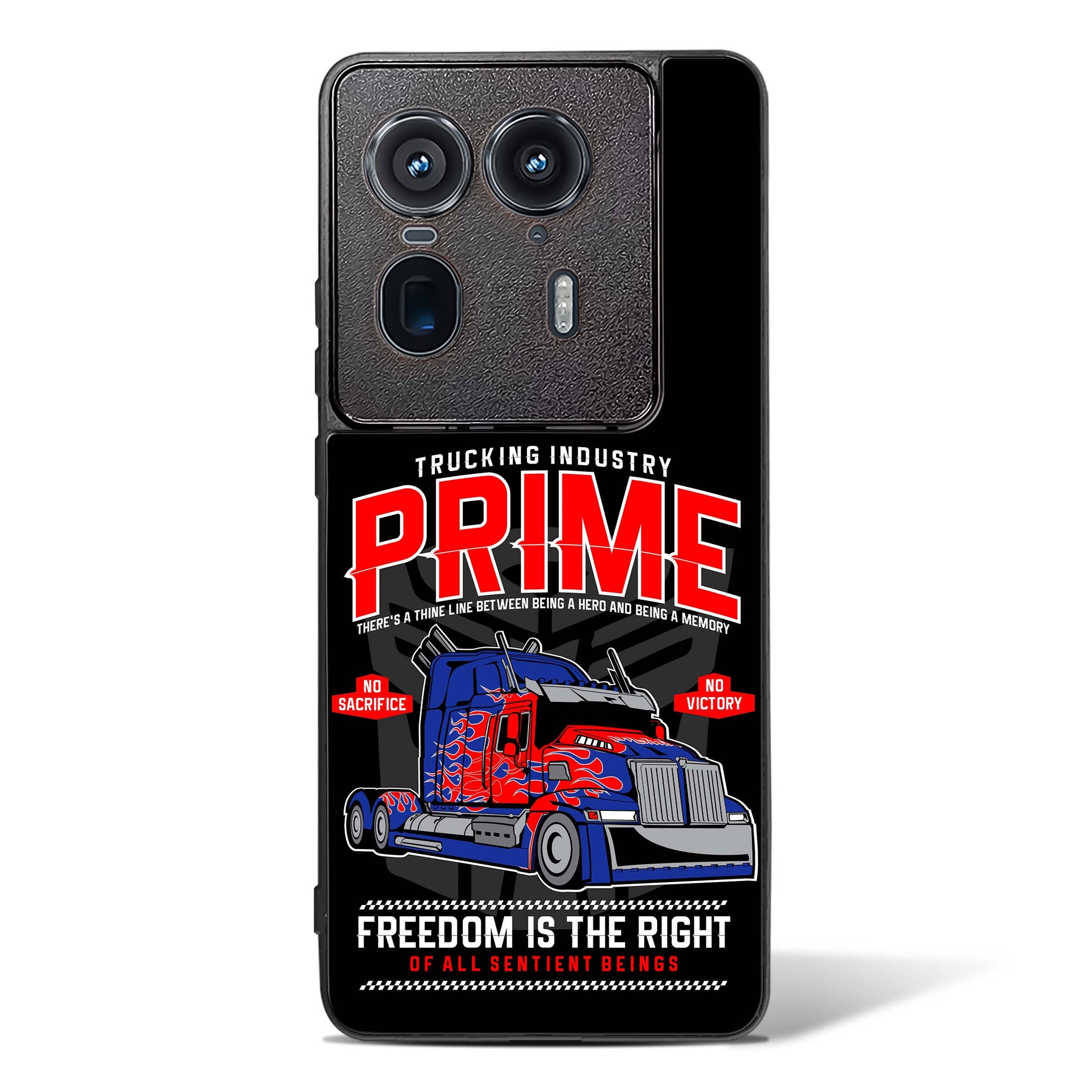 Prime Truck Glass Phone Case-Motorola Edge 50 Ultra