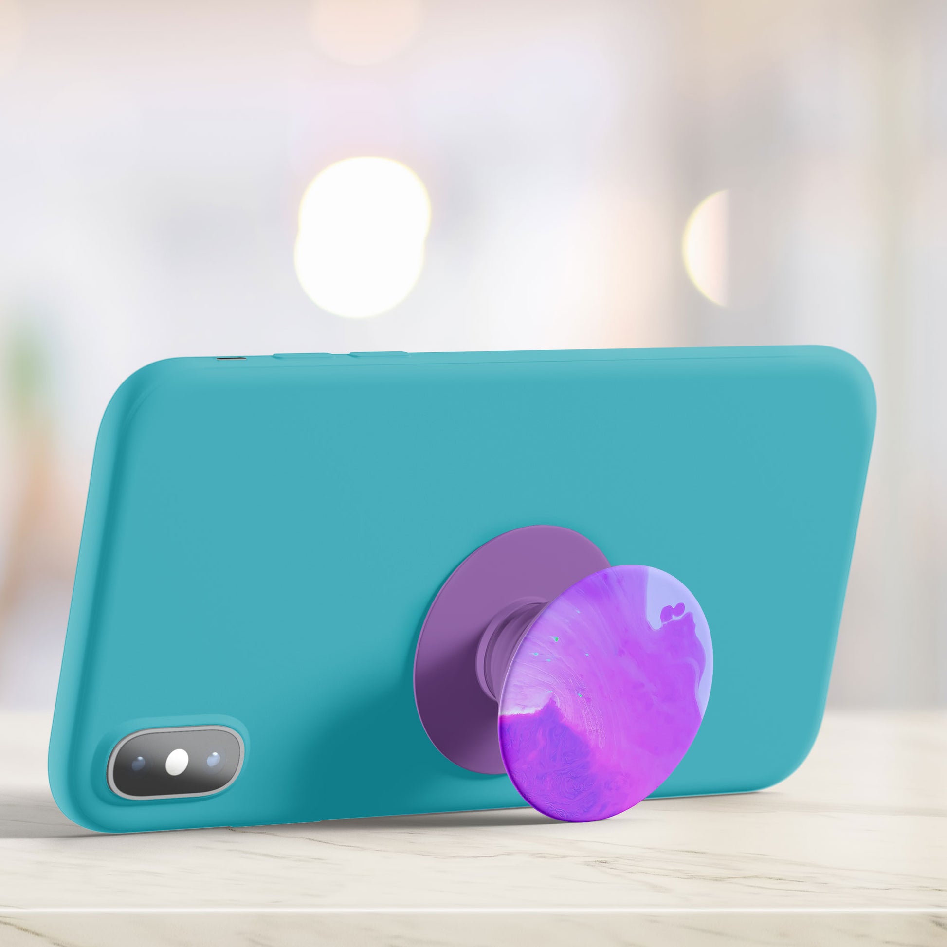 Purple Bliss Flat Pop Holder