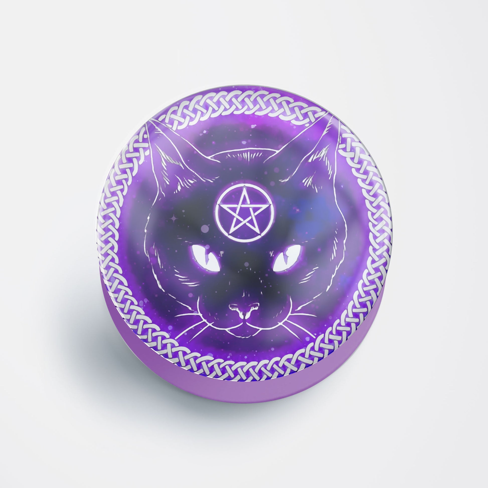 Purple Kitty Gloss Pop Holder