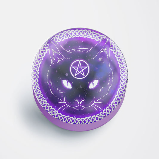 Purple Kitty Gloss Pop Holder
