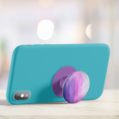 Purple Waves Gloss Pop Holder