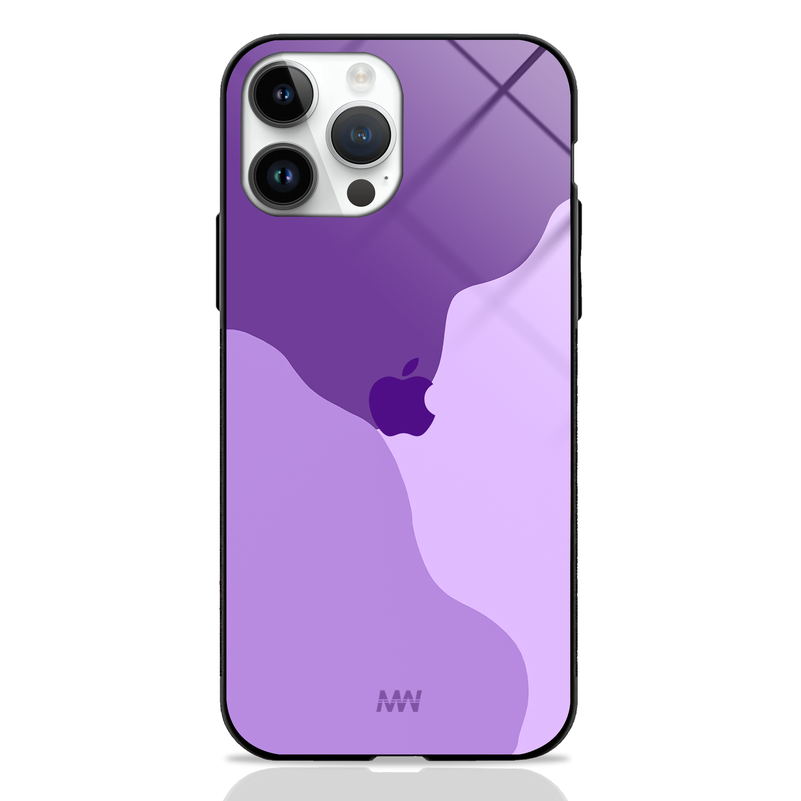 Purple Fashion Premium Glass Case -  - MW Stuffs - 