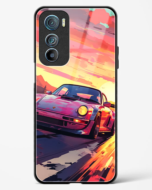 Racing Art Glass Phone Case-Motorola Edge 30
