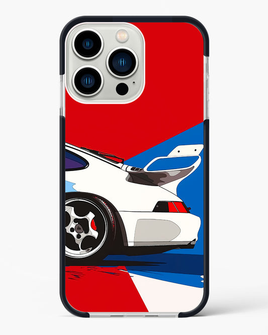 Racing Car Abstract Impact Drop Protection Case