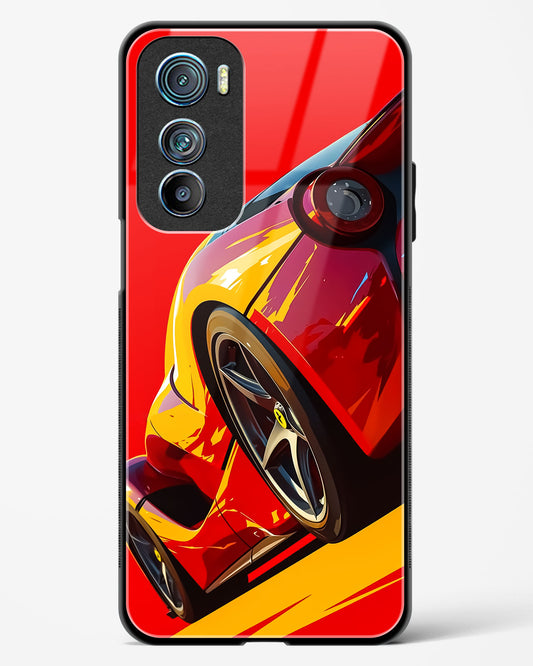 Racing Car Inspired Art Glass Phone Case-Motorola Edge 30
