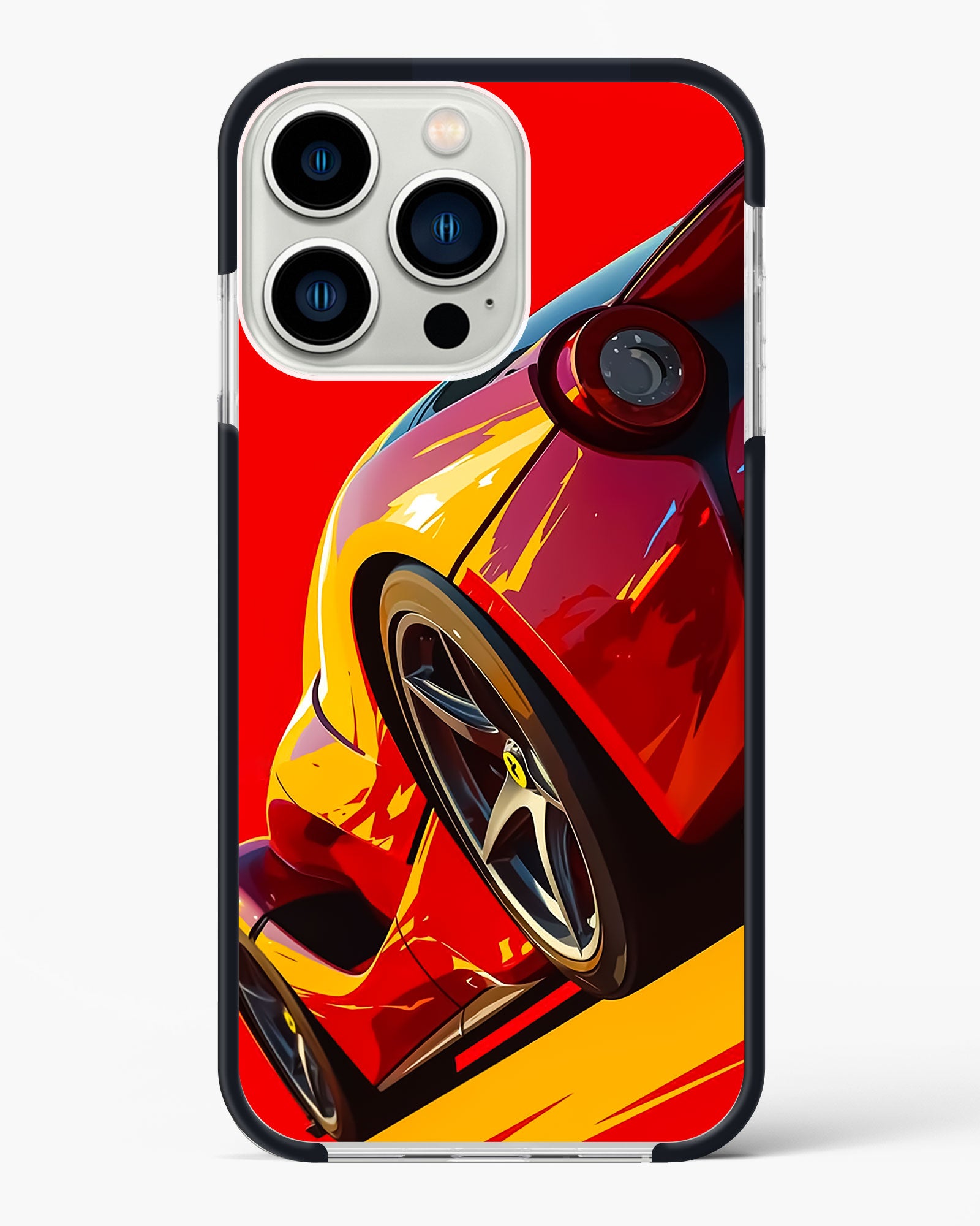 Racing Car Inspired Art Impact Drop Protection Case