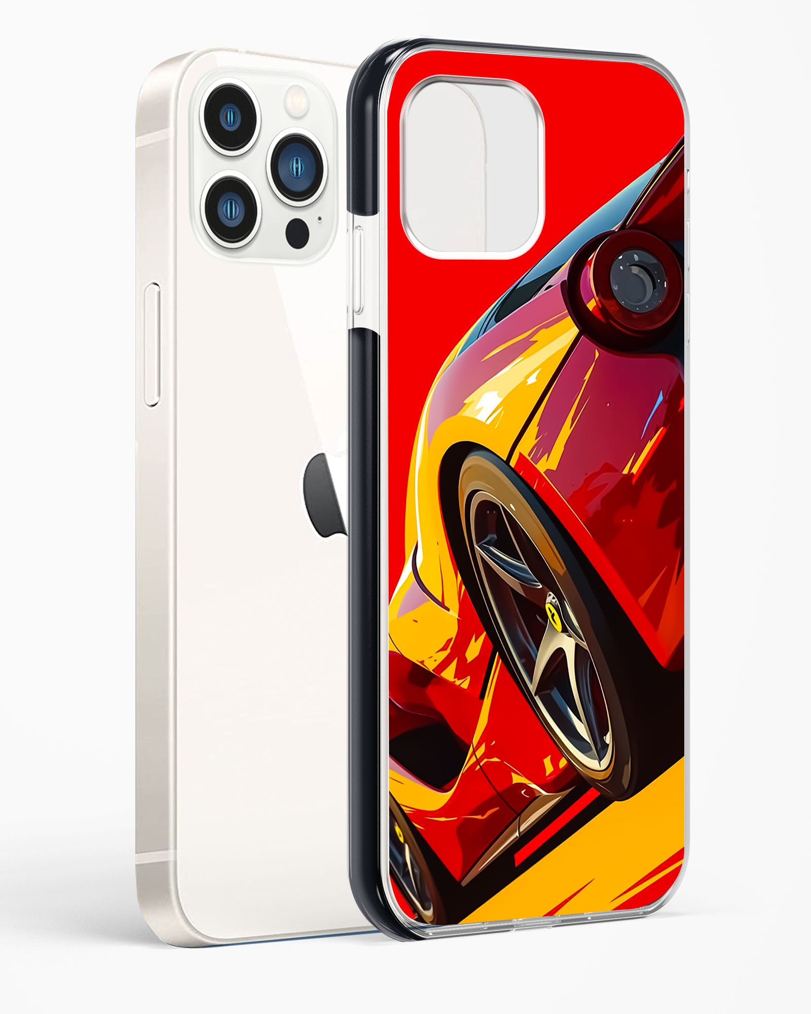 Racing Car Inspired Art Impact Drop Protection Case