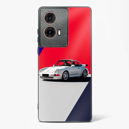 Racing Car Inspired Glass Phone Case-Moto G85 5G