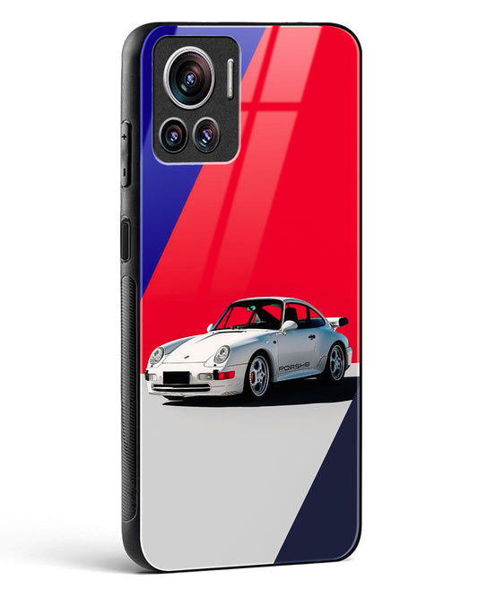 Racing Car Inspired Glass Phone Case-Motorola Edge 30 Ultra