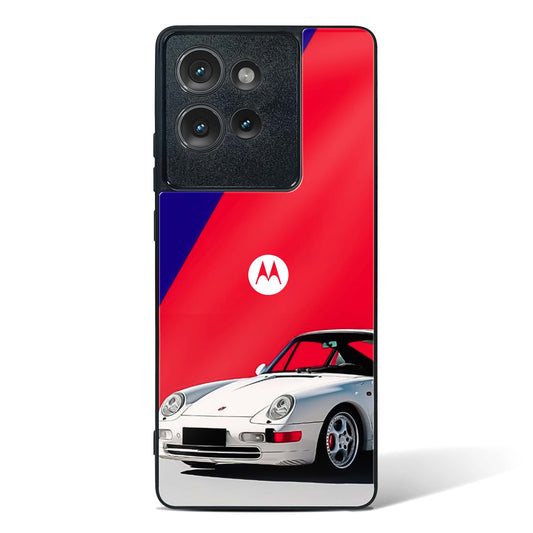 Racing Car Inspired Glass Phone Case-Motorola Edge 50
