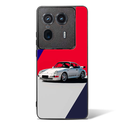 Racing Car Inspired Glass Phone Case-Motorola Edge 50 Ultra