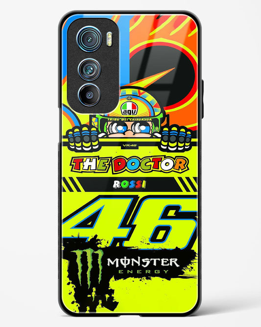 Racing Monster Glass Phone Case-Motorola Edge 30