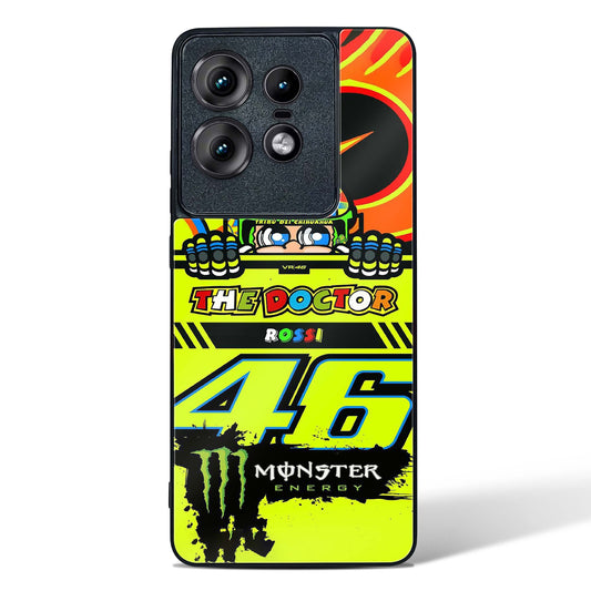 Racing Monster Glass Phone Case-Motorola Edge 50 Pro