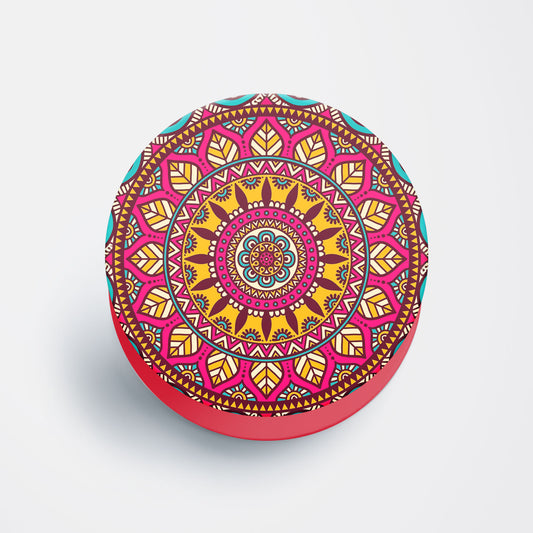 Radiant Mandala Flat Pop Holder