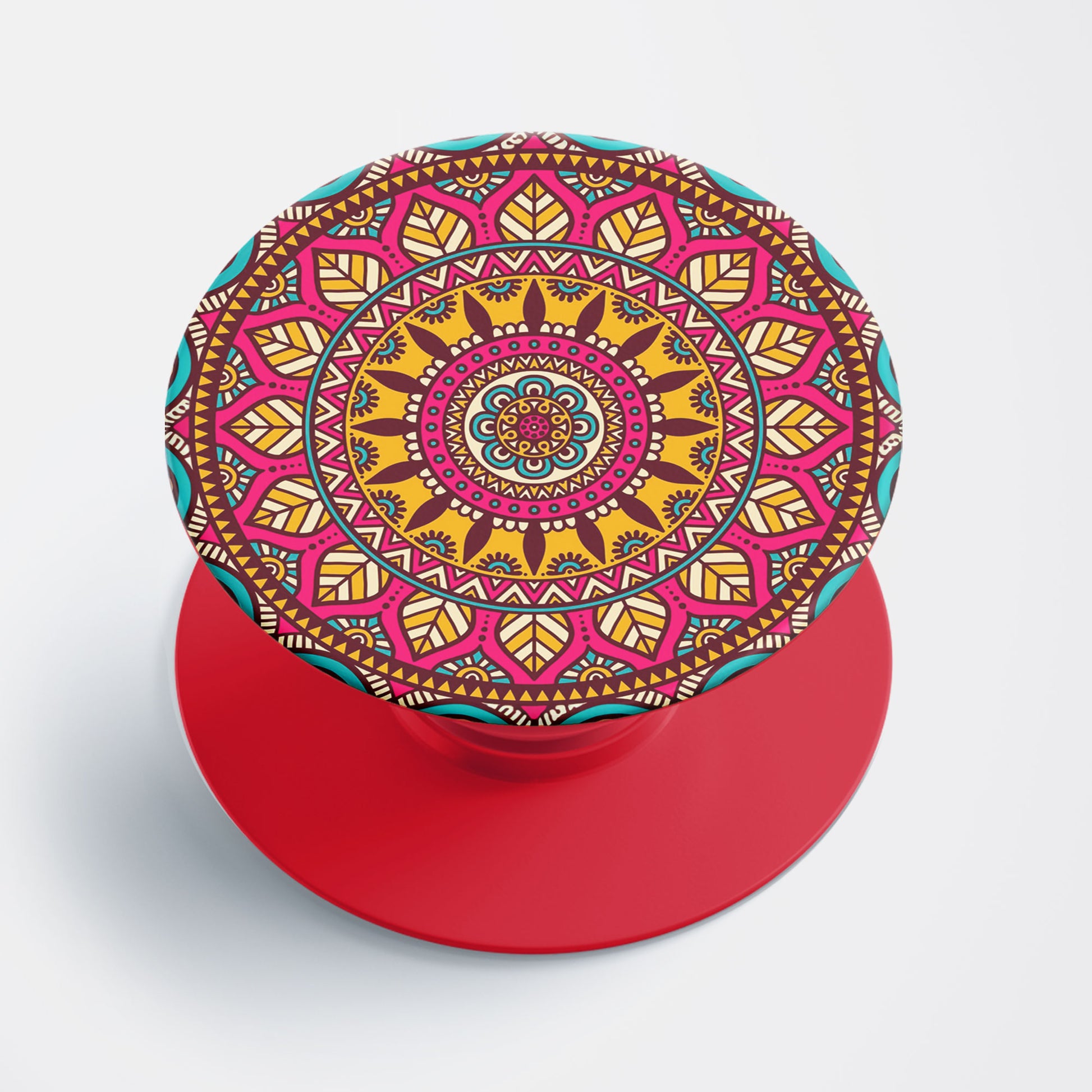 Radiant Mandala Flat Pop Holder