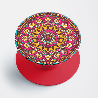 Radiant Mandala Flat Pop Holder