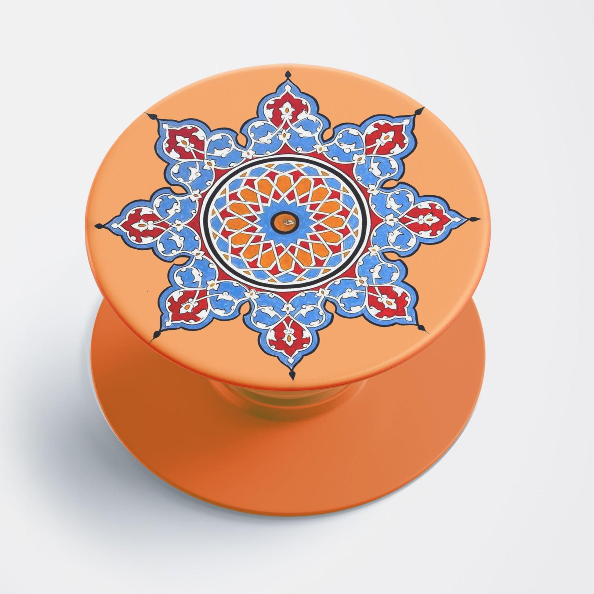Rangoli Art Flat Pop Holder