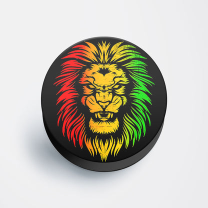 Rasta Color Leo Flat Pop Holder