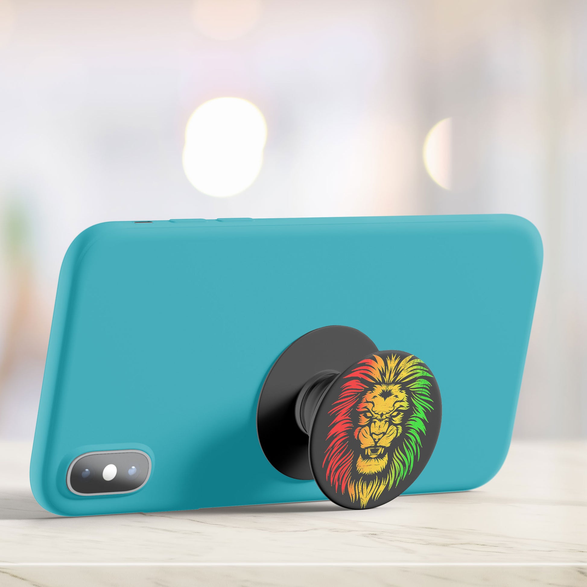 Rasta Color Leo Flat Pop Holder