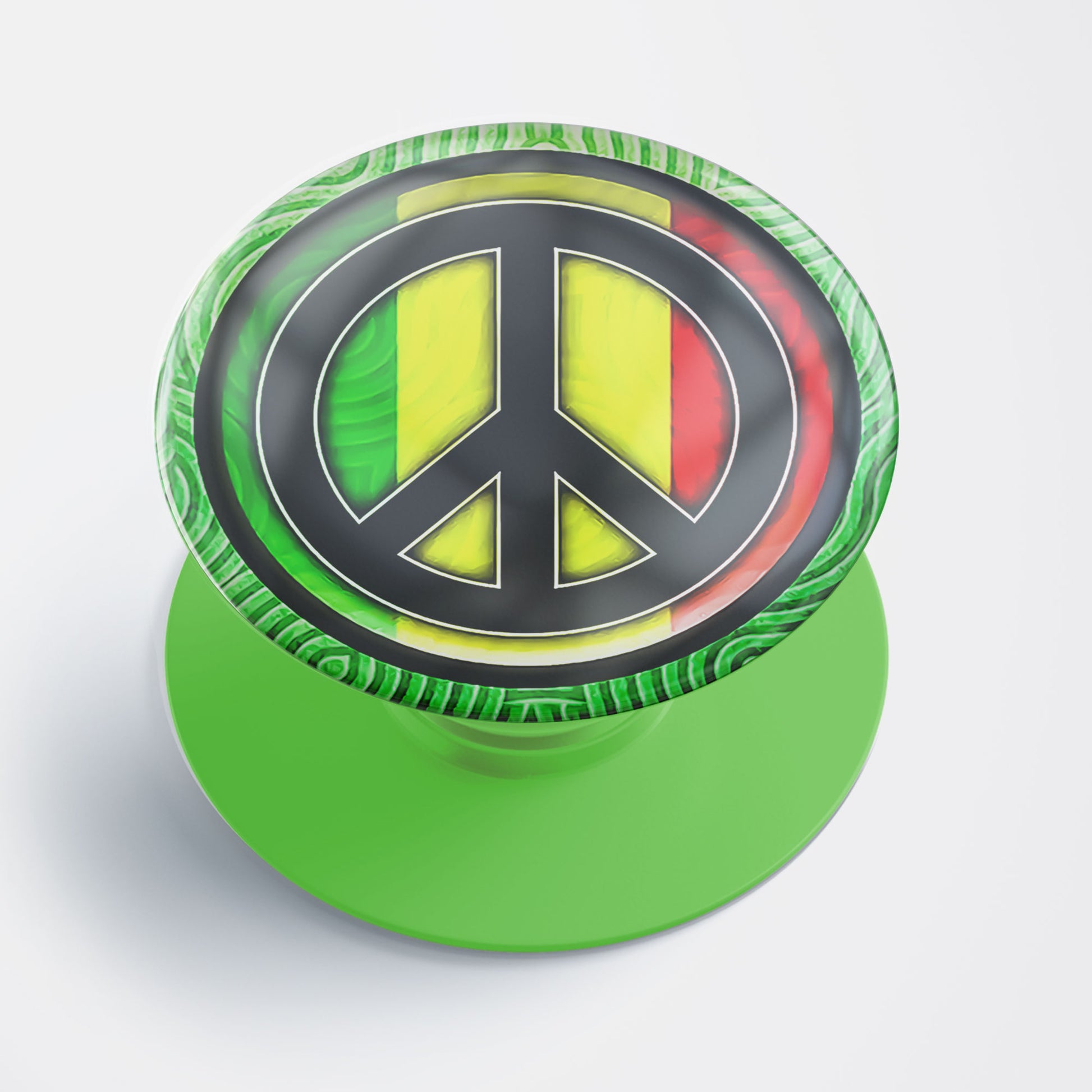 Rasta Peace Gloss Pop Holder