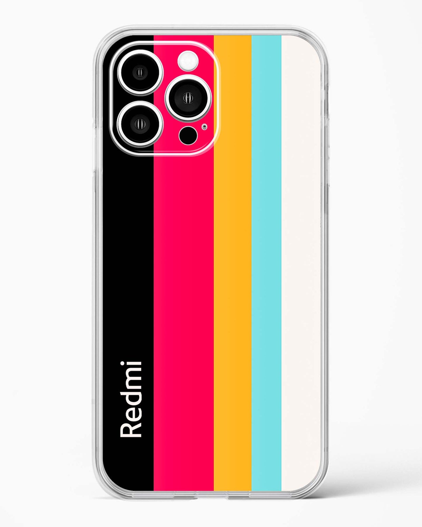 Spectrum Stripe Clear Silicone Case