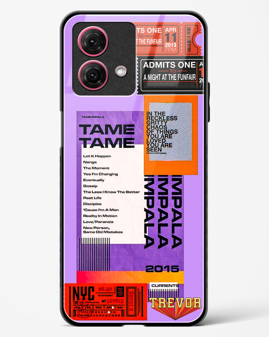 Retro Concert Collage Glass Phone Case-Moto G84 5G