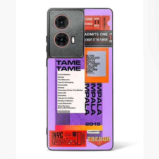 Retro Concert Collage Glass Phone Case-Moto G85 5G