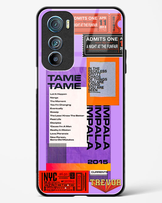 Retro Concert Collage Glass Phone Case-Motorola Edge 30