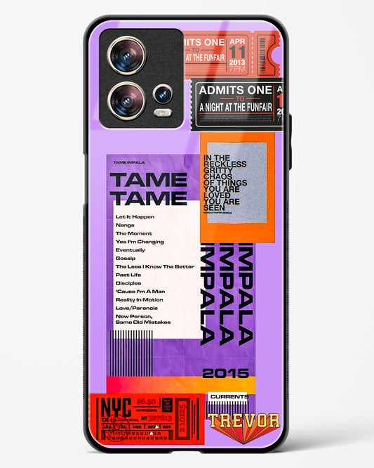 Retro Concert Collage Glass Phone Case-Motorola Edge 30 Fusion