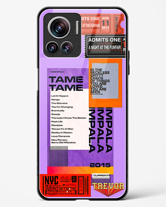 Retro Concert Collage Glass Phone Case-Motorola Edge 30 Ultra