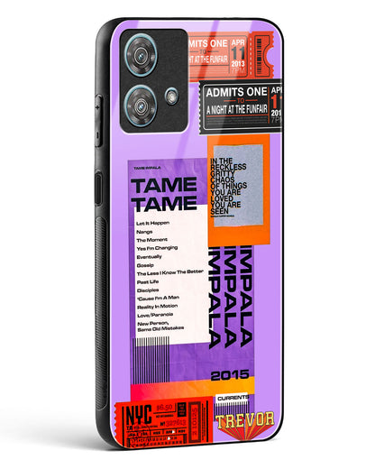 Retro Concert Collage Glass Phone Case-Motorola Edge 40 Neo