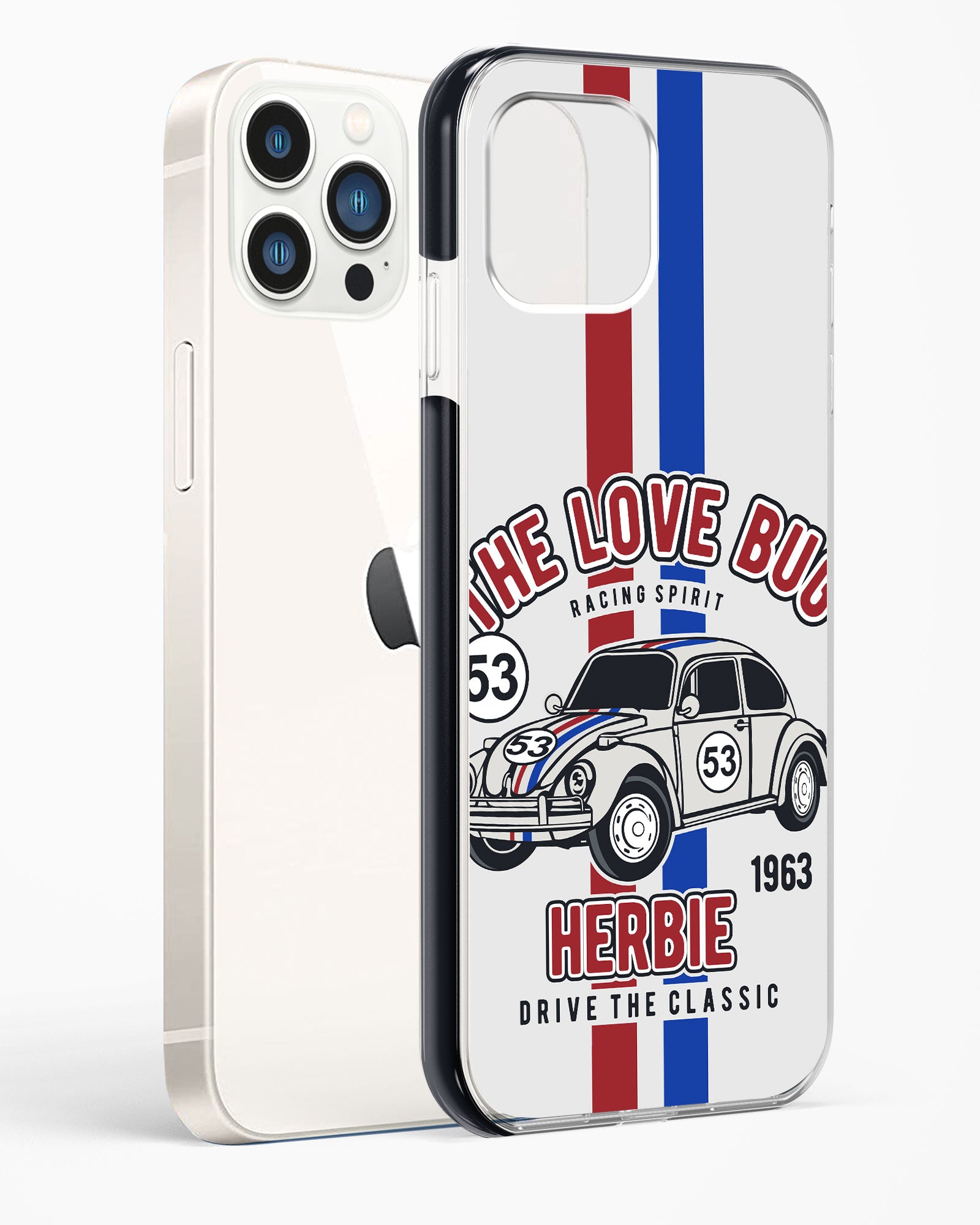 Retro Herbie Racing Impact Drop Protection Case