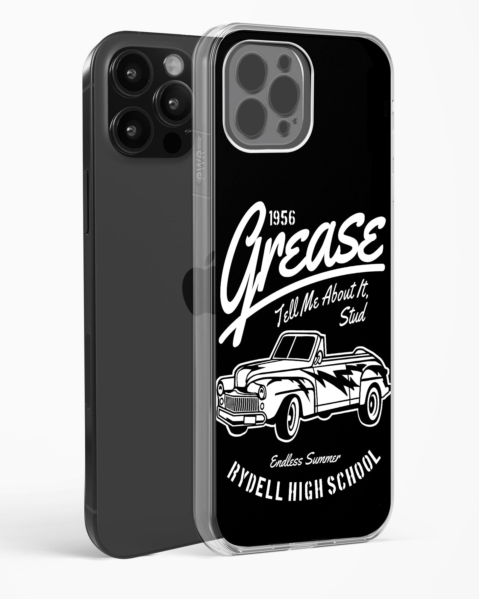 Retro Rydell High Grease Clear Silicone Case