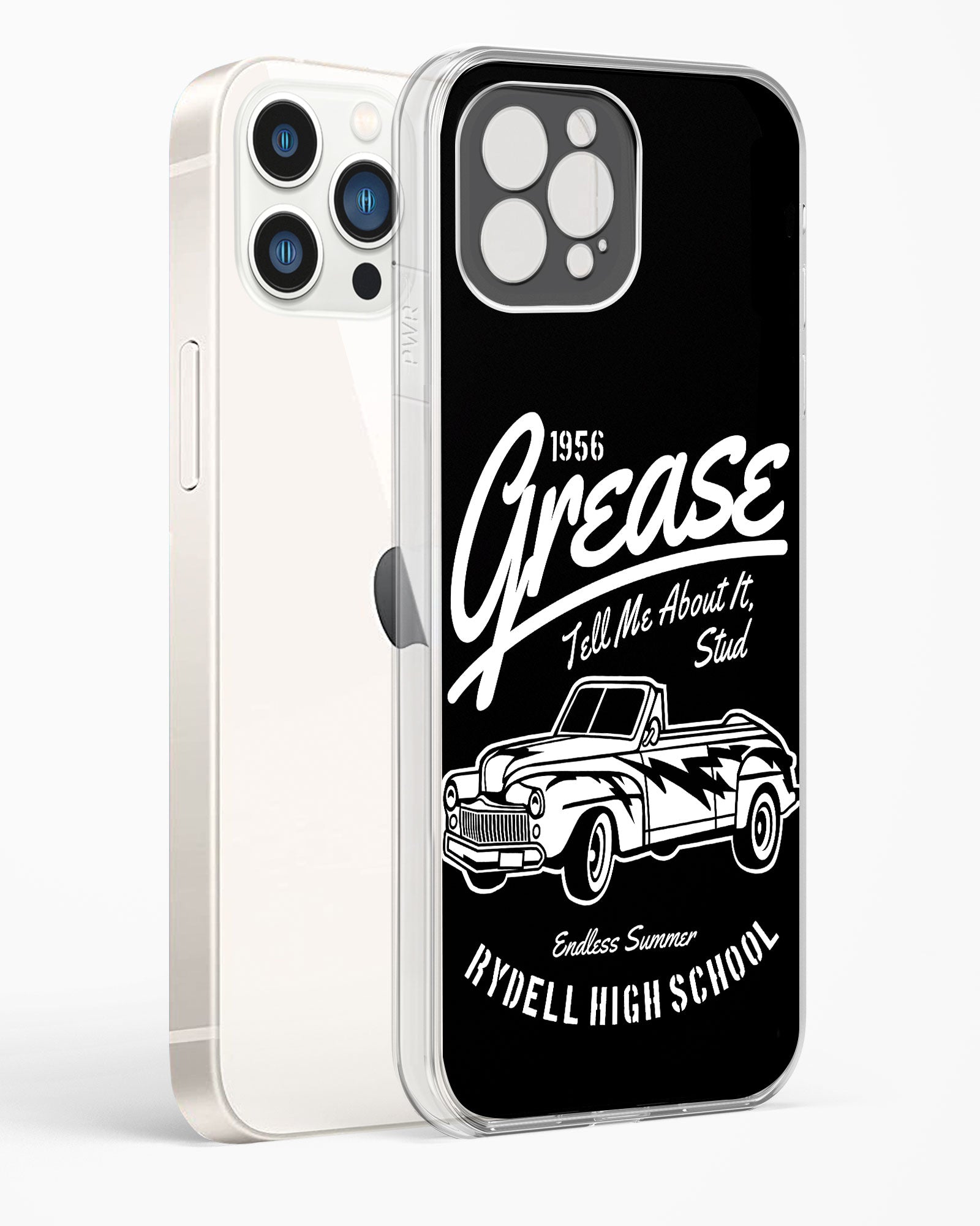 Retro Rydell High Grease Clear Silicone Case