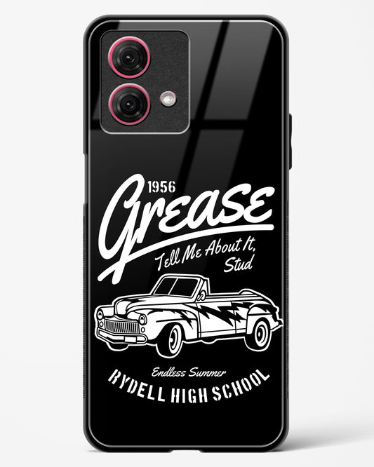 Retro Rydell High Grease Glass Phone Case-Moto G84 5G