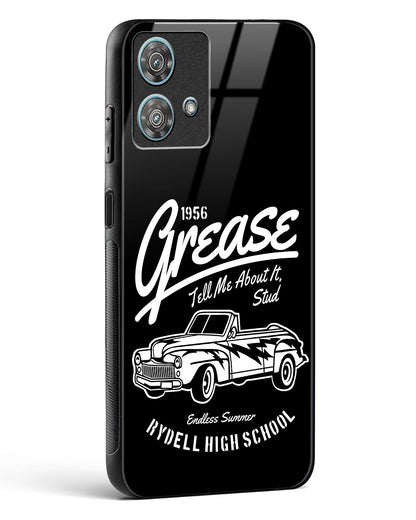 Retro Rydell High Grease Glass Phone Case-Motorola Edge 40 Neo