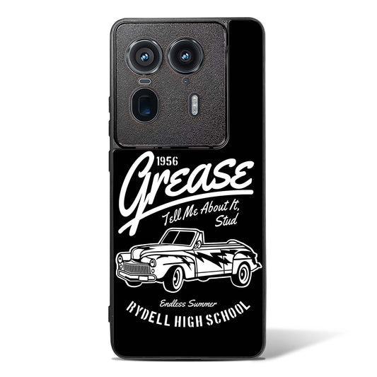 Retro Rydell High Grease Glass Phone Case-Motorola Edge 50 Ultra