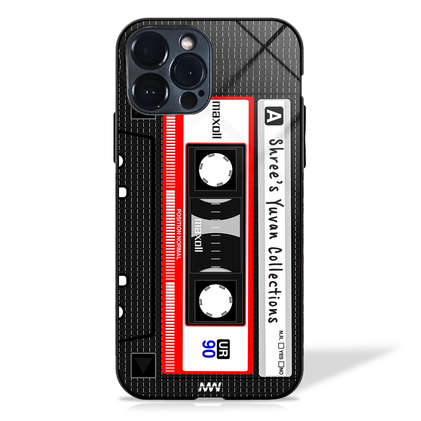 Retro Audio Cassette Inspired Glass Cases -  - MW Stuffs - 