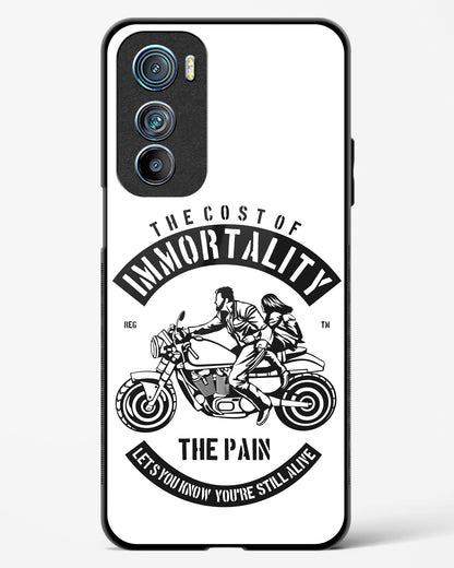 Ride Eternal Motorcycle Glass Phone Case-Motorola Edge 30