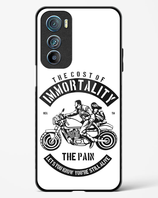 Ride Eternal Motorcycle Glass Phone Case-Motorola Edge 30