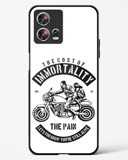 Ride Eternal Motorcycle Glass Phone Case-Motorola Edge 30 Fusion