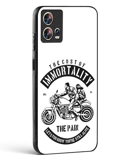Ride Eternal Motorcycle Glass Phone Case-Motorola Edge 30 Fusion