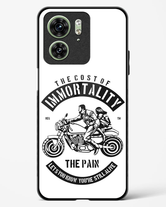 Ride Eternal Motorcycle Glass Phone Case-Motorola Edge 40