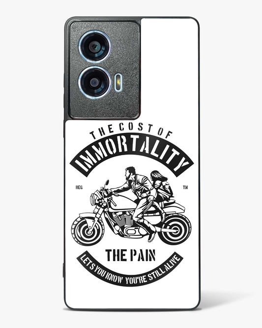 Ride Eternal Motorcycle Glass Phone Case-Motorola Edge 50 Fusion