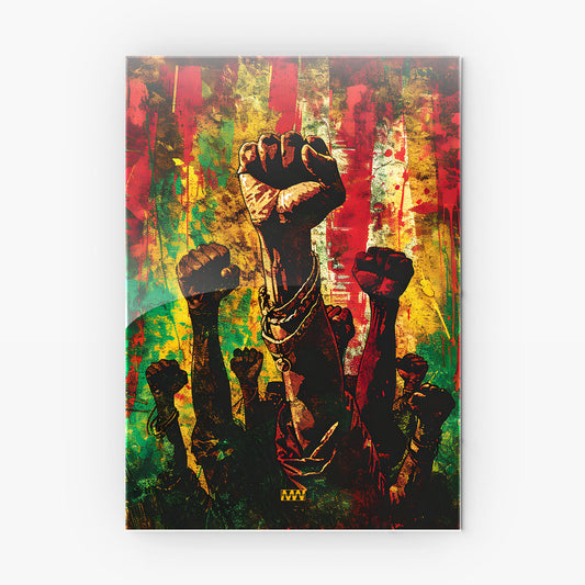Rise & Resist Metal-Poster