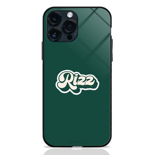 Rizz Aura Glass Case